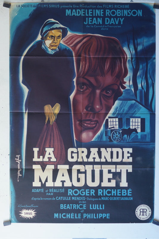 GRANDE MAGUET (LA) ORIGINAL MOVIE POSTER 80x120 Madeleine Robinson , Jean Davy