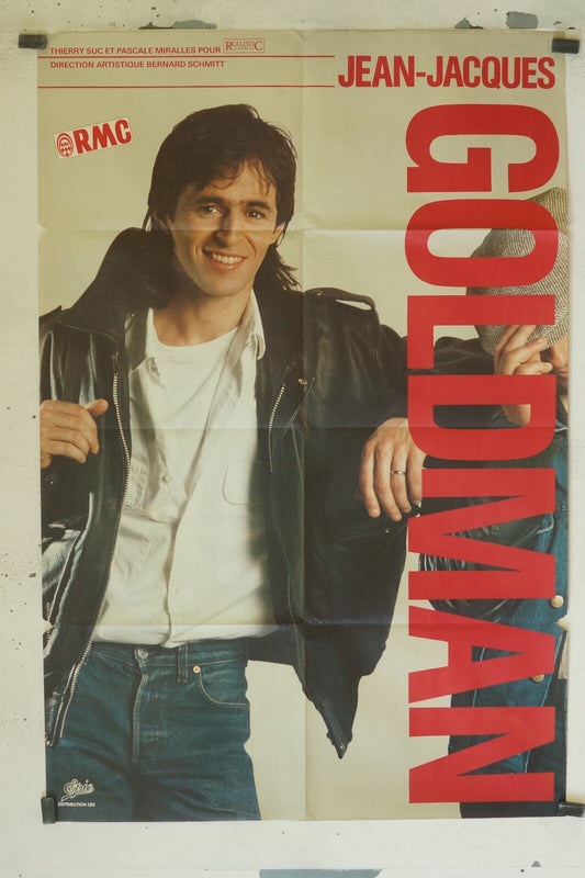 GOLDMAN JEAN-JACQUES, AFFICHE PUBLICITAIRE MUSIQUE, 70X100