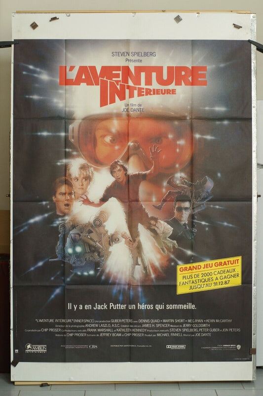 L’AVENTURE INTÉRIEURE ORIGINAL MOVIE POSTER 120x160 DENIS QUAID