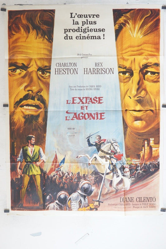 EXTASE ET L’AGONIE (L’) ORIGINAL 120x160