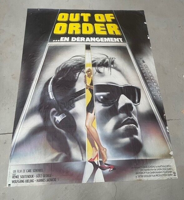OUT OF ORDER...DERANGEMENT,  MOVIE POSTER ORIGINAL 120x160