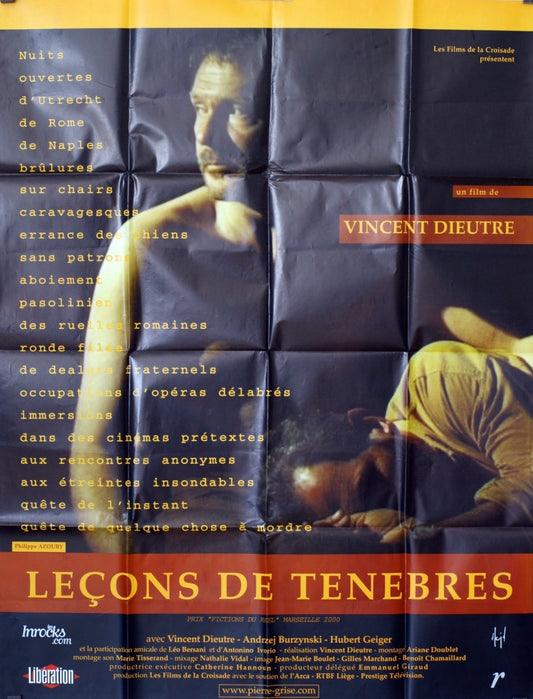LEÇONS DE TENEBRES VINCENT DIEUTRE MOVIE POSTER ORIGINAL 120x160