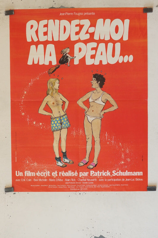 RENDEZ-MOI MA PEAU POSTER ORIGINAL (60X80) ERICK COLIN – BEE MICHELIN