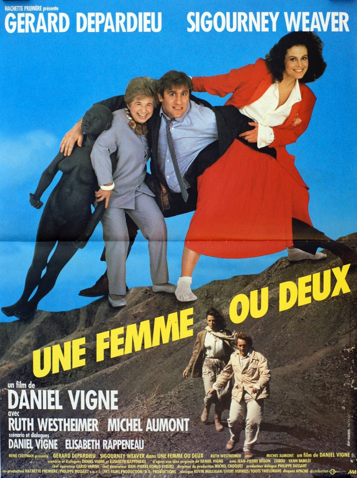 UNE FEMME OU DEUX (French edition), 40X60, MOVIE POSTER ORIGINAL