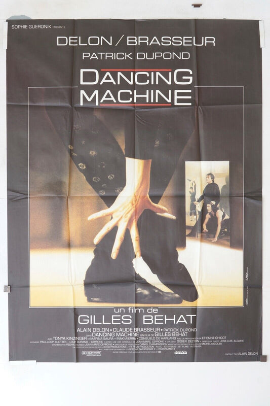 DANCING MACHINE MOVIE POSTER ORIGINAL 120x160 DELON