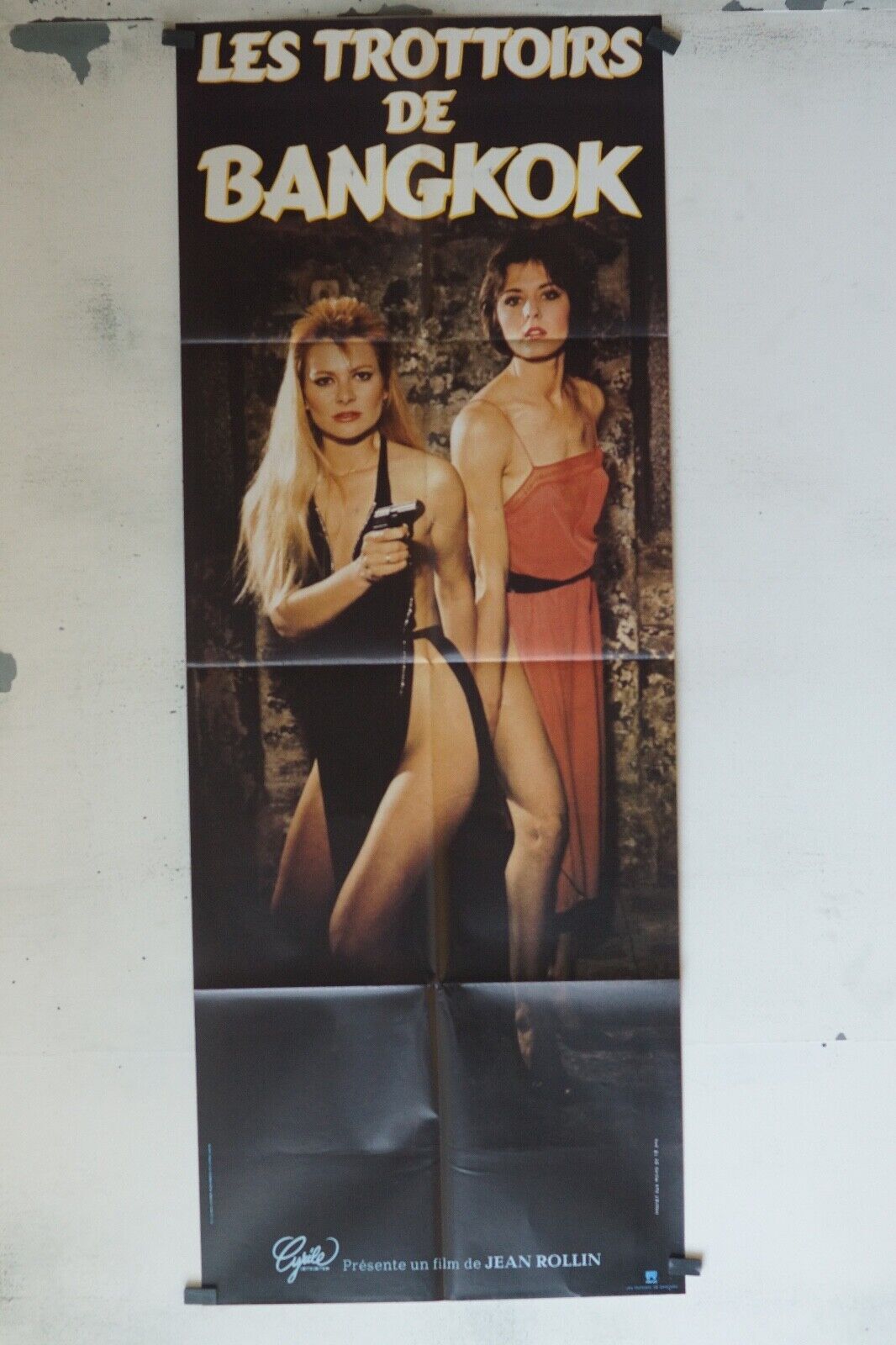 LES TROTTOIRS DE BANGKOK MOVIE POSTER ORIGINAL 60x160