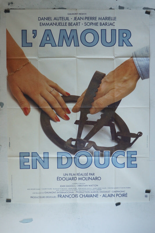 L’AMOUR EN DOUCE MOVIE POSTER ORIGINAL 120x160 DANIEL AUTEUIL