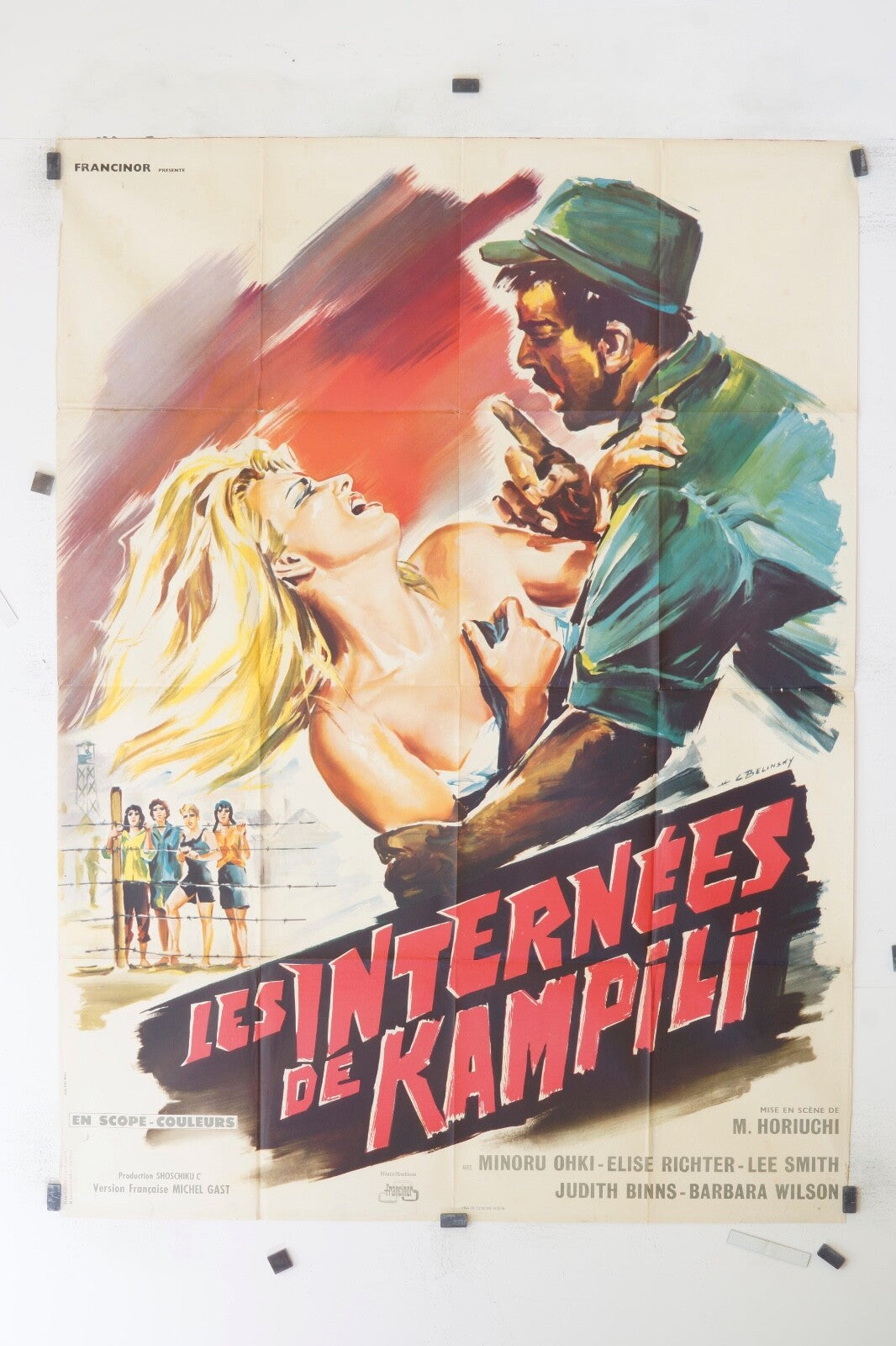 LES INTERNÉES DE KAMPILI ELISE RICHTER ORIGINAL MOVIE POSTER 120x160