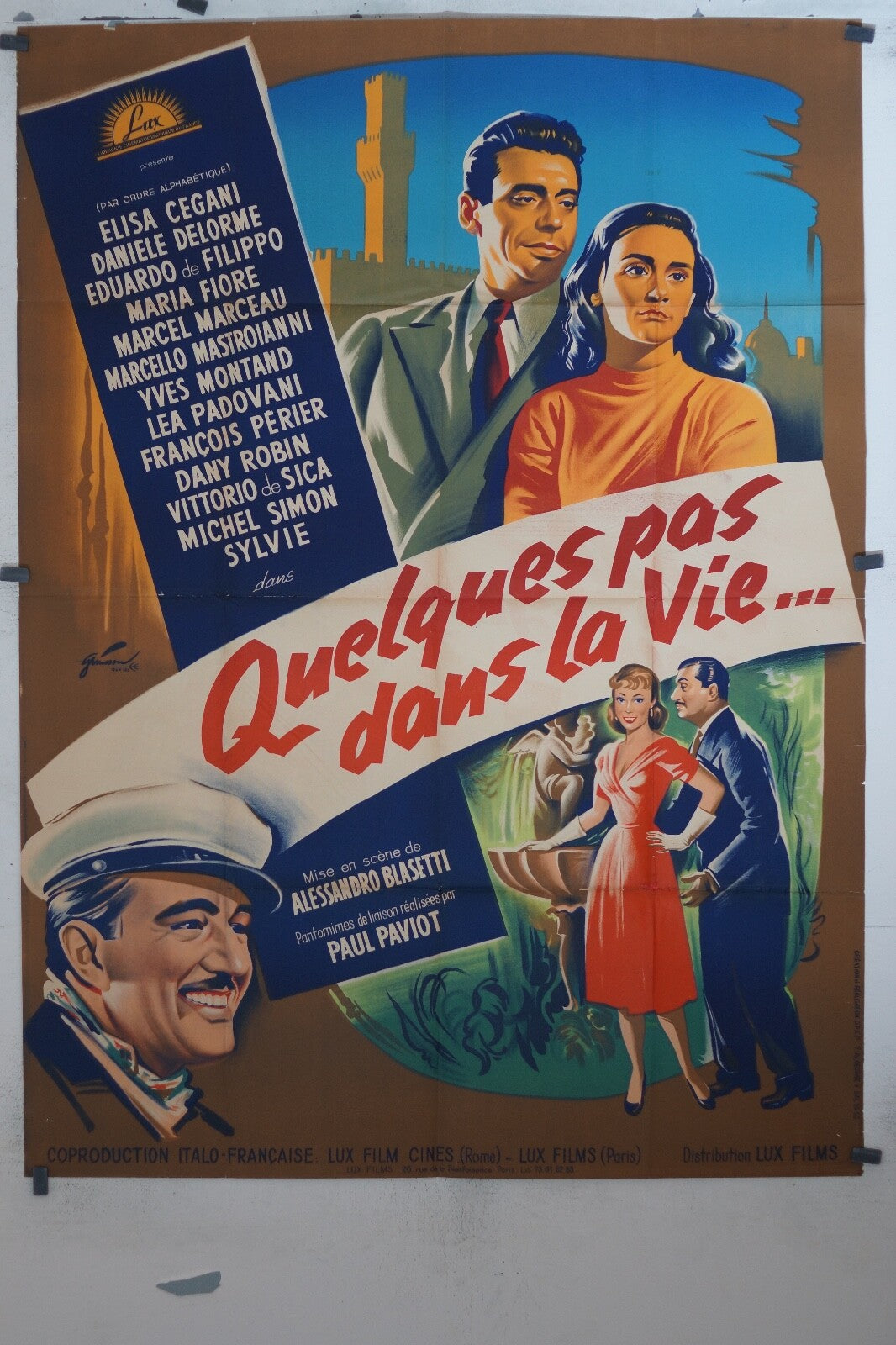  QUELQUES PAS DANS LA VIE… ORIGINAL 120x160 