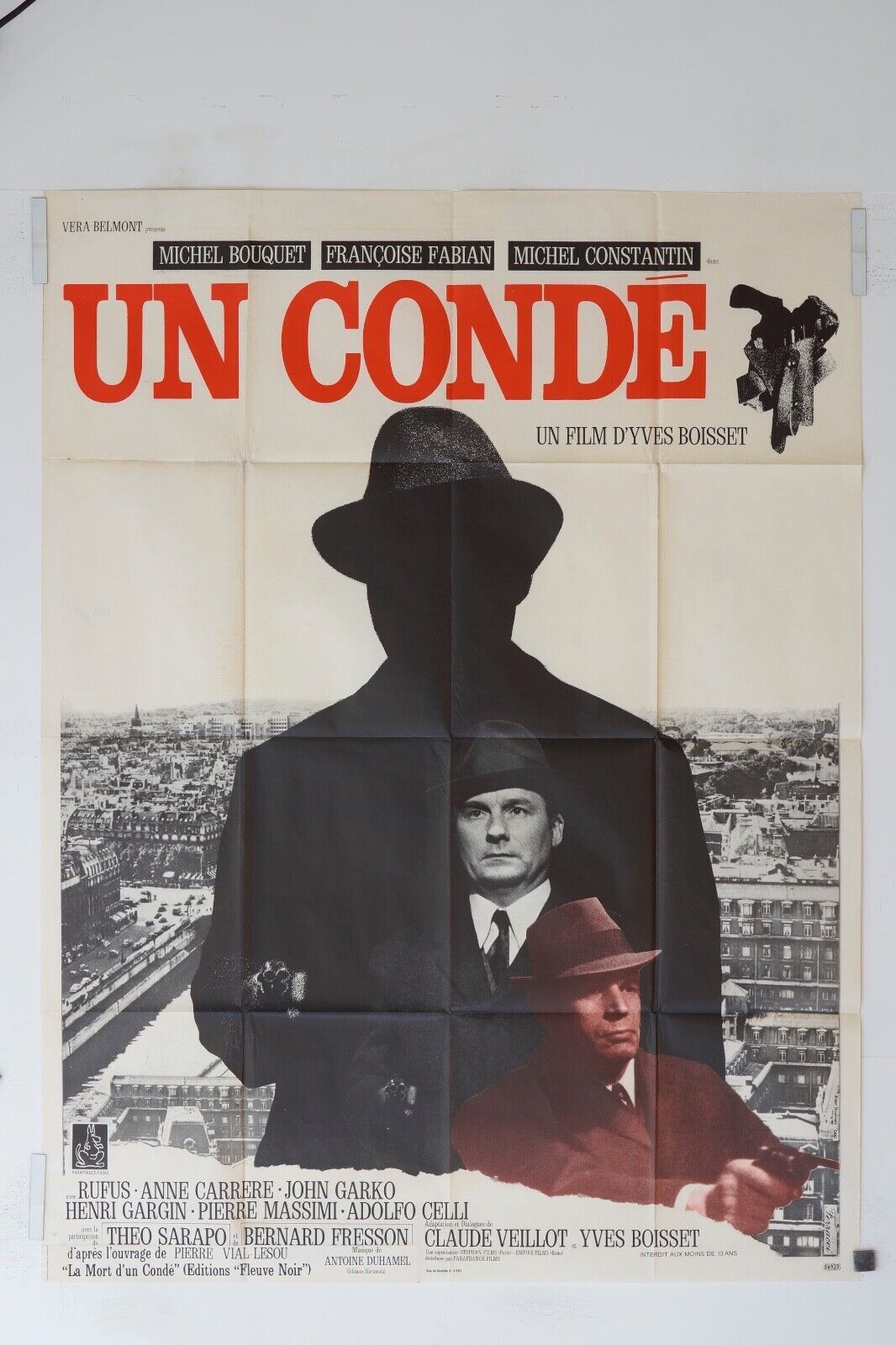 UN CONDÉ MOVIE POSTER ORIGINAL 120x160 YVES BOISSET
