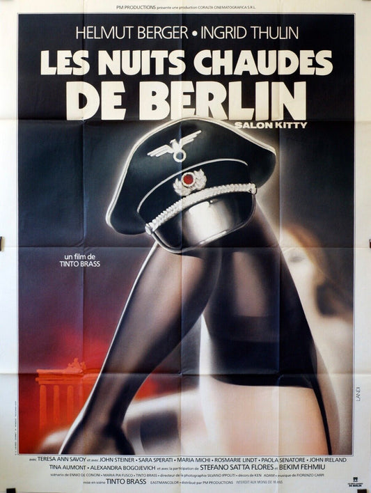 LES NUITS CHAUDES DE BERLIN ORIGINAL 120x160 HELMUT BERGER