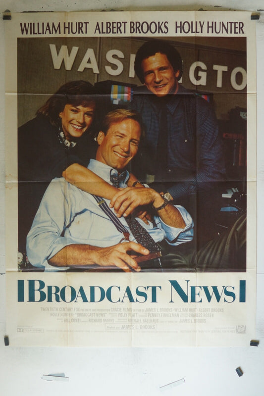 I BROADCAST NEWS I ORIGINAL120x160 10:30 WILLIAM HURT ALBERT BROOKS