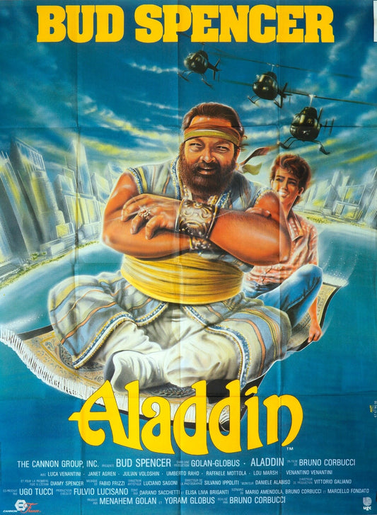 ALADDIN, ORIGINAL POSTER (120x160) BUD SPENCER