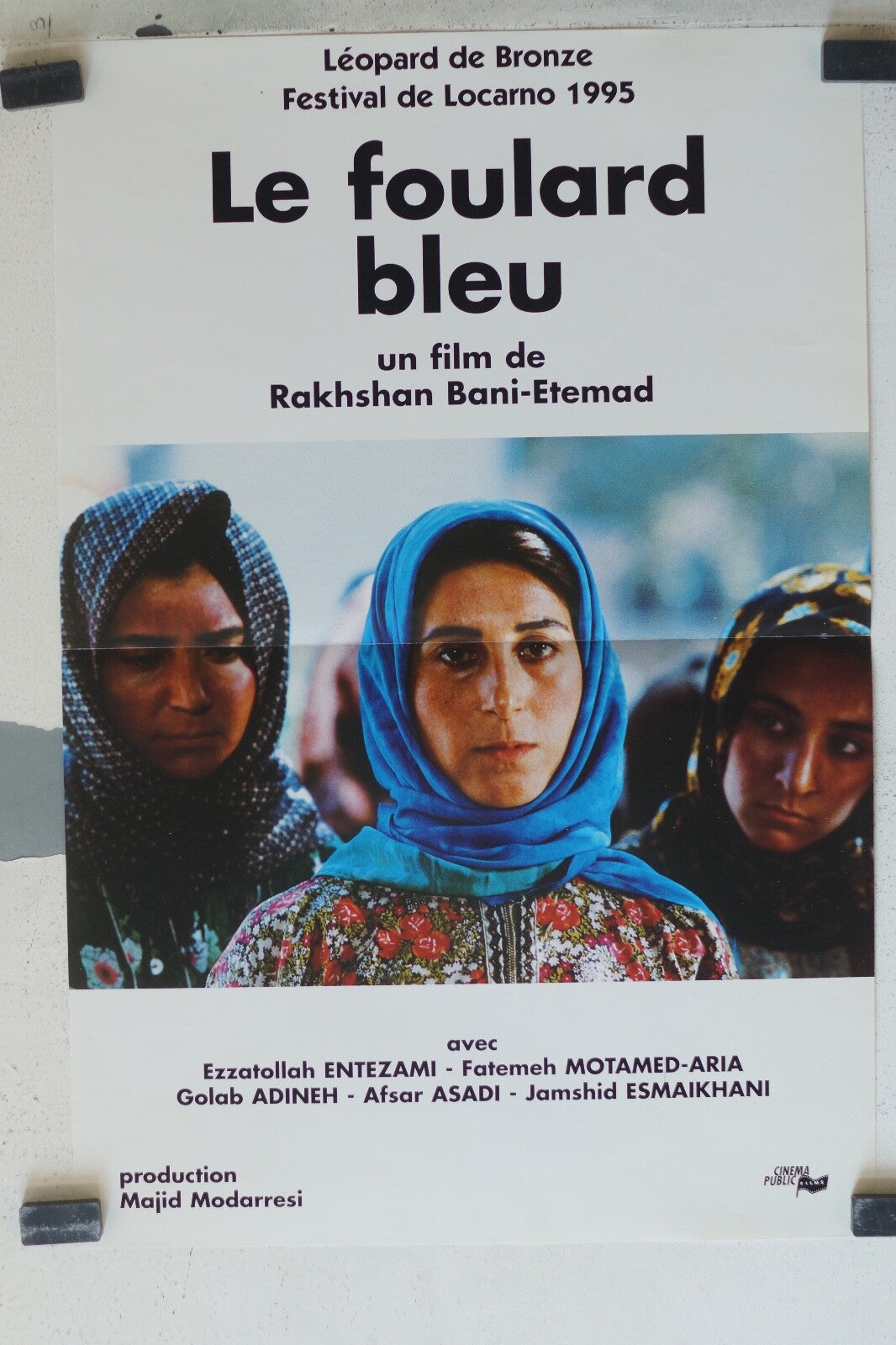 FOULARD BLEU (LE) MOVIE POSTER 53X35 Fatemeh Motamed-Arya