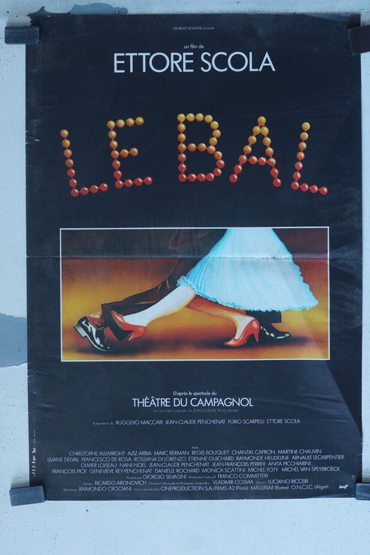 LE BAL ORIGINAL 40x60 ETTORE SCOLA