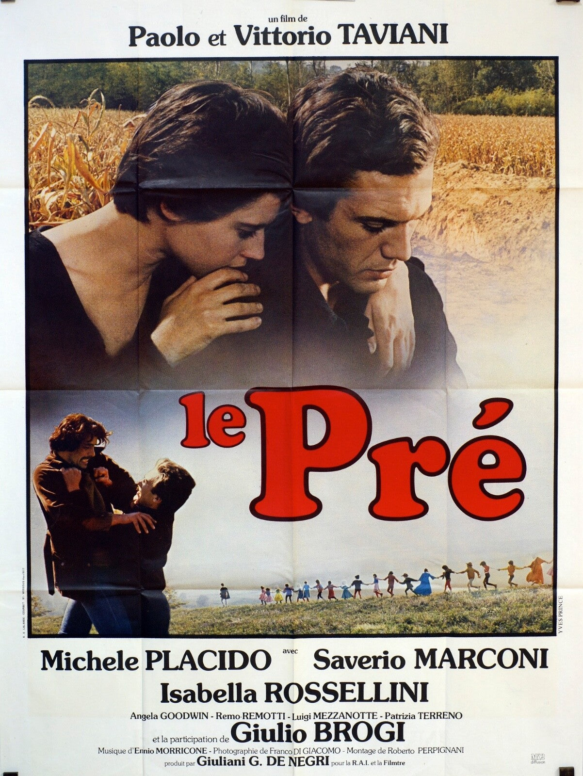 LE PRÉ POSTER ORIGINAL (120X160)  MICHEL PLACIDO