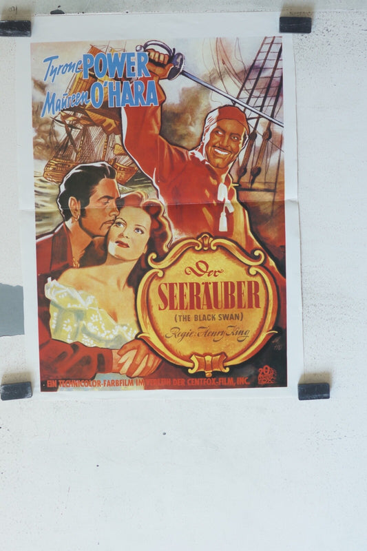 DER SEERAUBER MOVIE POSTER ORIGINAL (35X48), Tyrone Power