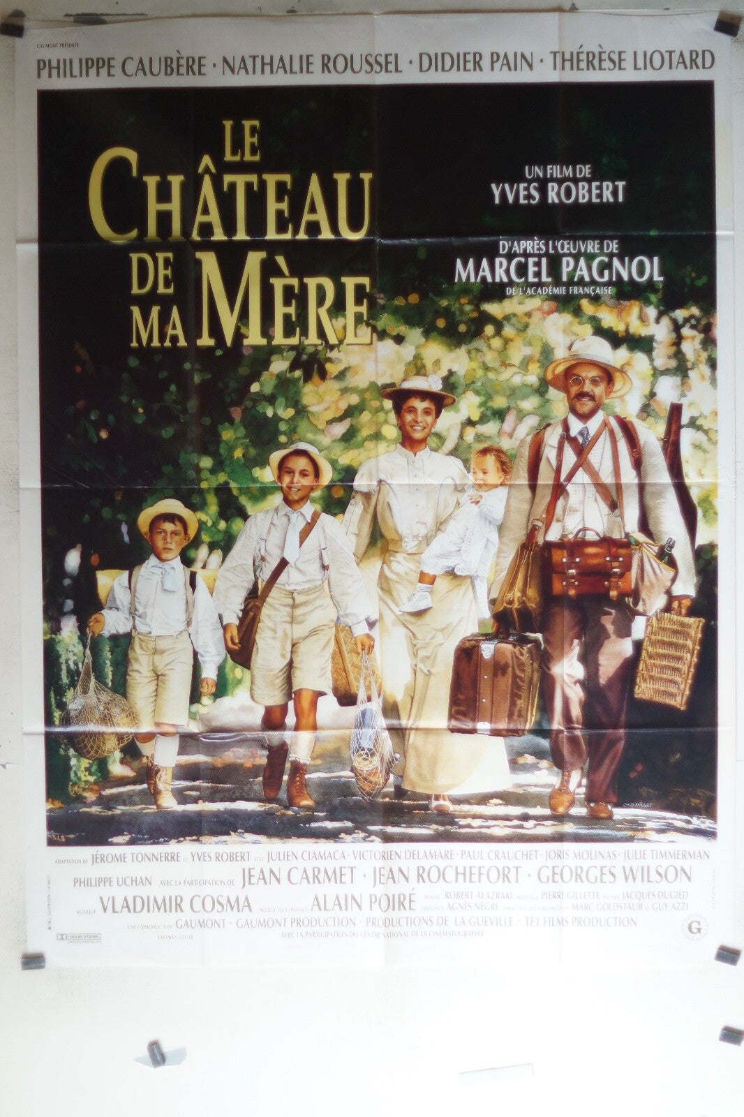 CHATEAU DE MA MERE (LE) ORIGINAL MOVIE POSTER 120x160 Philippe Caubère 