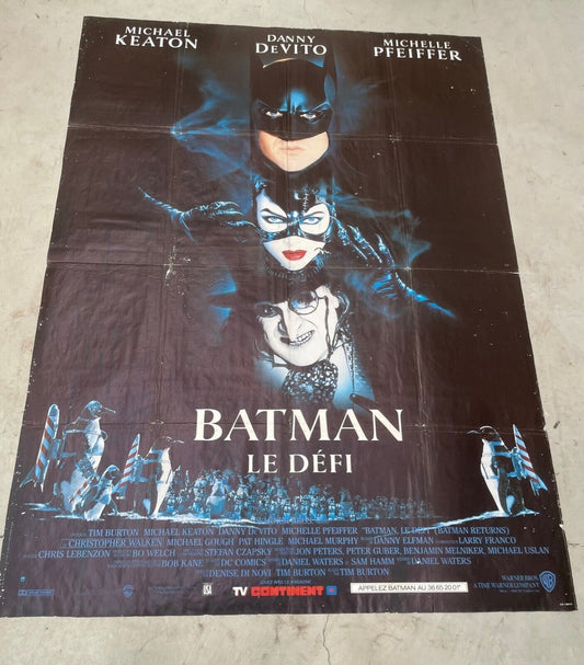 BATMAN LE DÉFI ORIGINAL 120x160 SIDNEY POITIER
