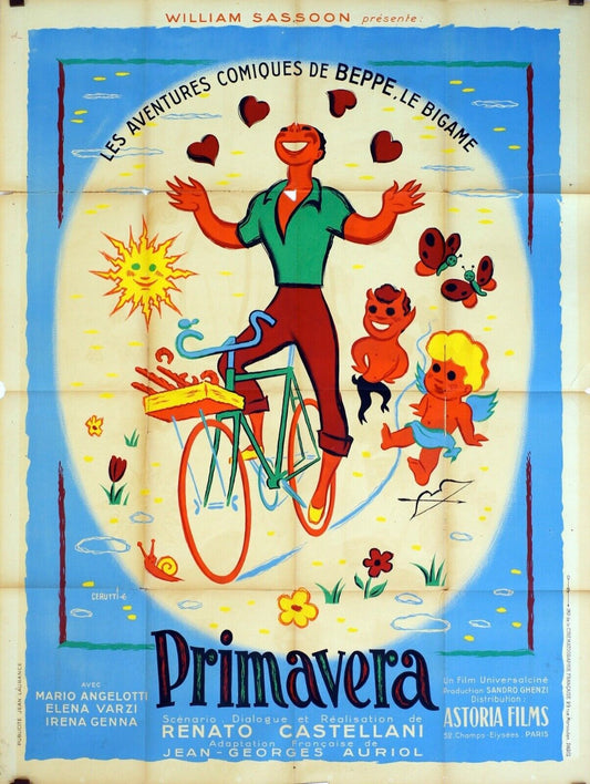 PRIMAVERA ORIGINAL MOVIE POSTER 120x160 MARIKA ROHN