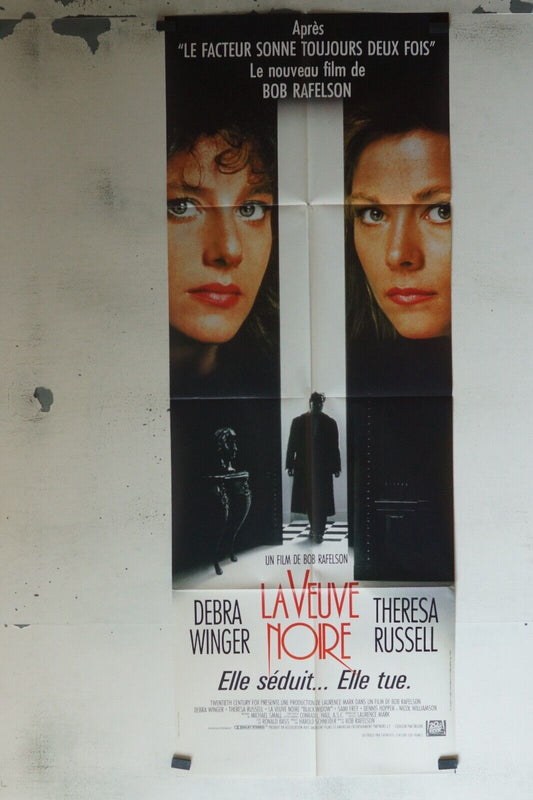 LA VEUVE NOIRE MOVIE POSTER ORIGINAL 60x160 DEBRA WINGER