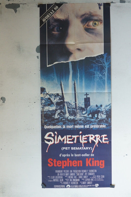SIMETIERE POSTER ORIGINAL (60x160) PET SAMATARY