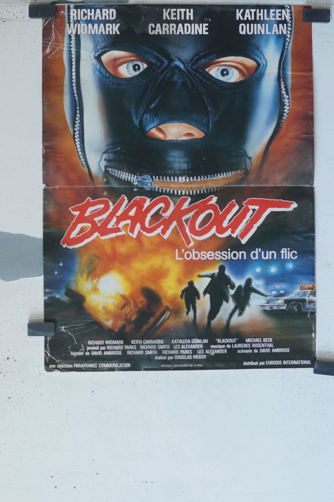 BLACKOUT POSTER ORIGINAL (40X60) RICHARD WIDMARK