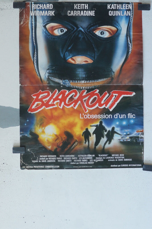 BLACKOUT POSTER ORIGINAL (40X60) RICHARD WIDMARK