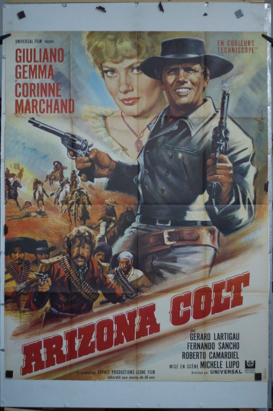 ARIZONA COLT MOVIE POSTER ORIGINAL 120x160 GIULIANO GEMMA