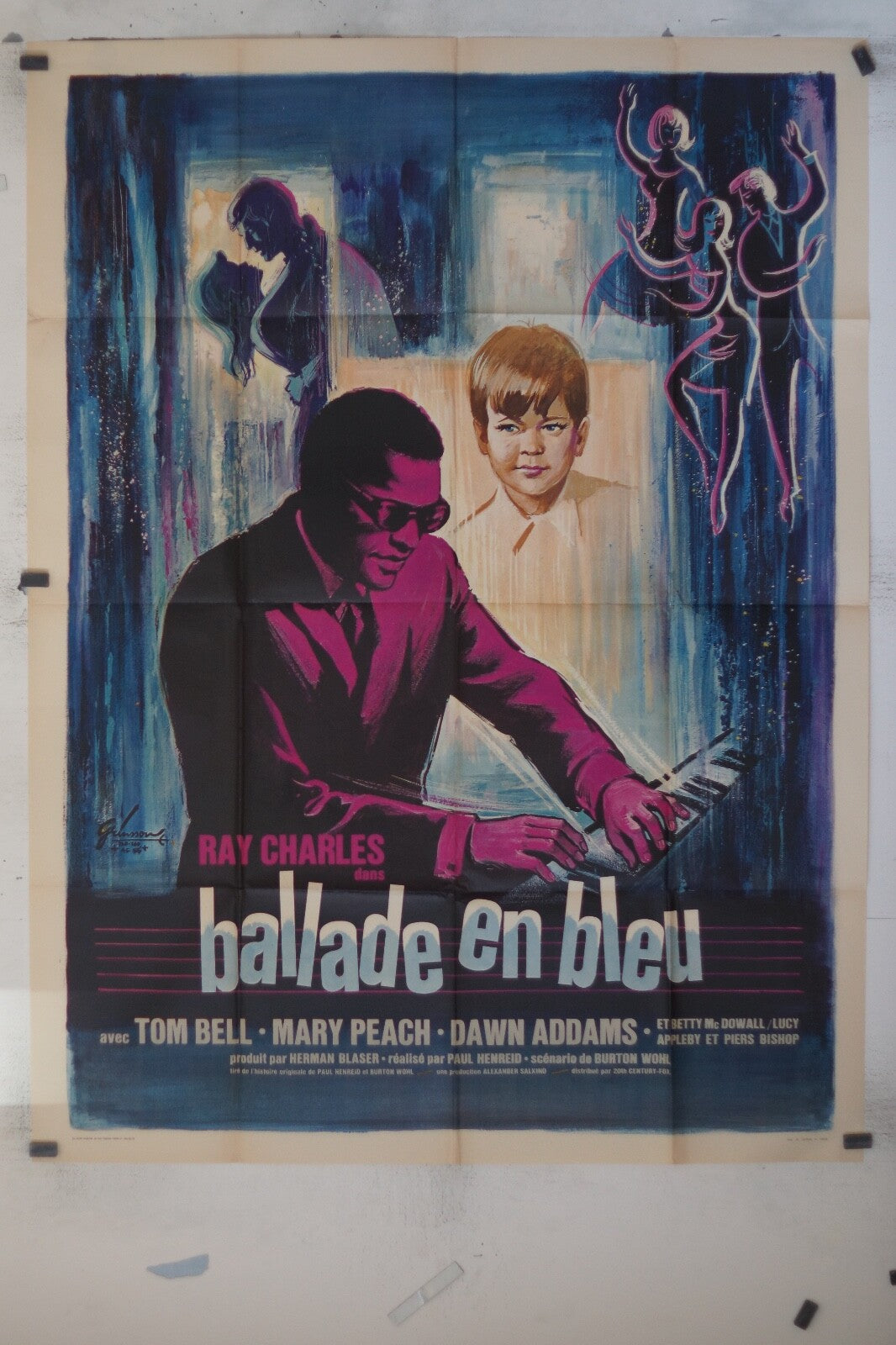 BALLADE EN BLEU ORIGINAL 120x160  