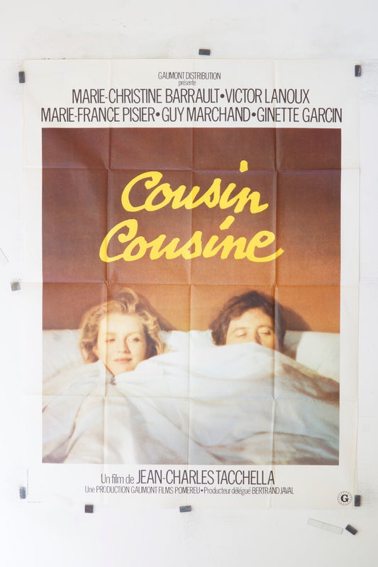 COUSIN COUSINE  MARIE-CHRISTINE BARRAULT MOVIE POSTER ORIGINAL 120x160