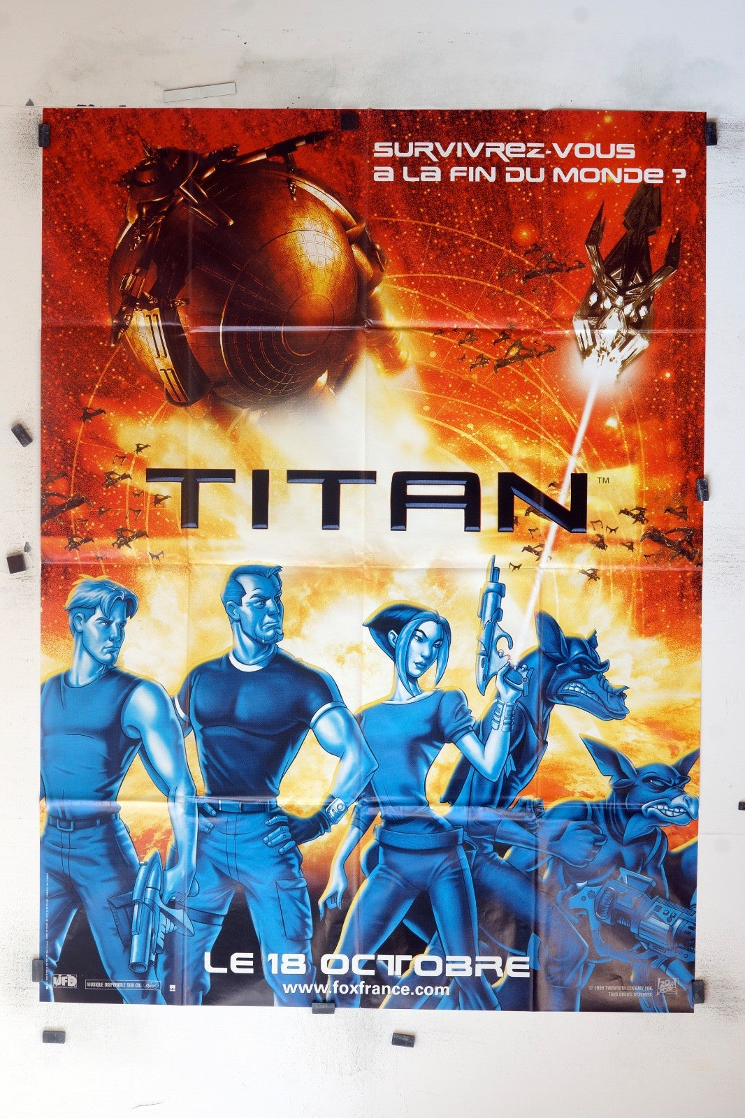 TITAN MOVIE POSTER ORIGINAL (120x160)