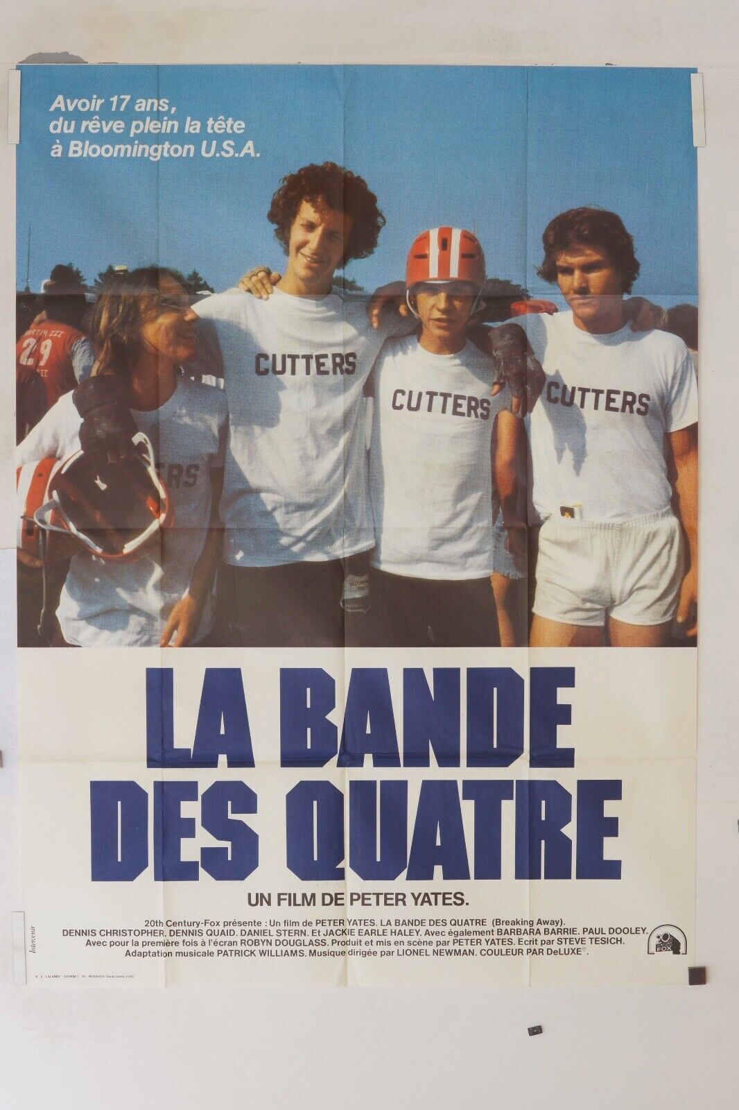 LA BANDE DES QUATRE ORIGINAL MOVIE POSTER 120x160 DENIS CHRISTOPHER