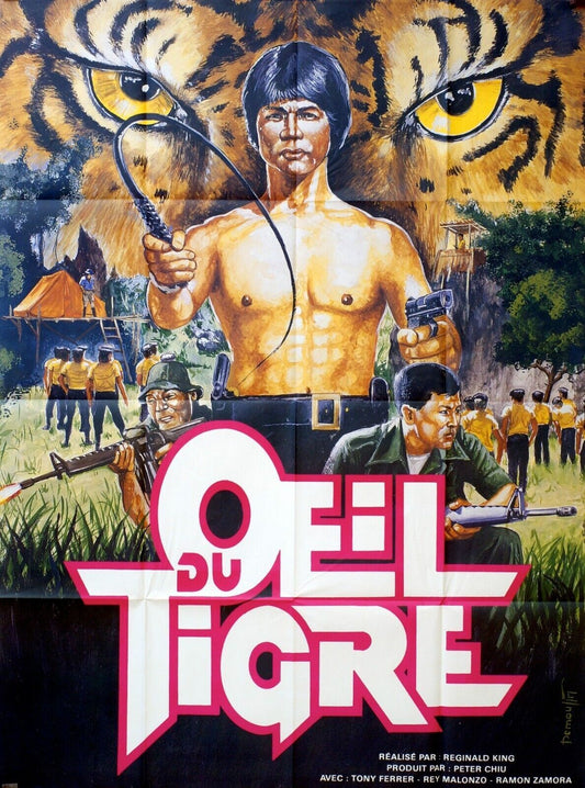 OEIL DU TIGRE MOVIE POSTER ORIGINAL (120X160), TONY FERRER