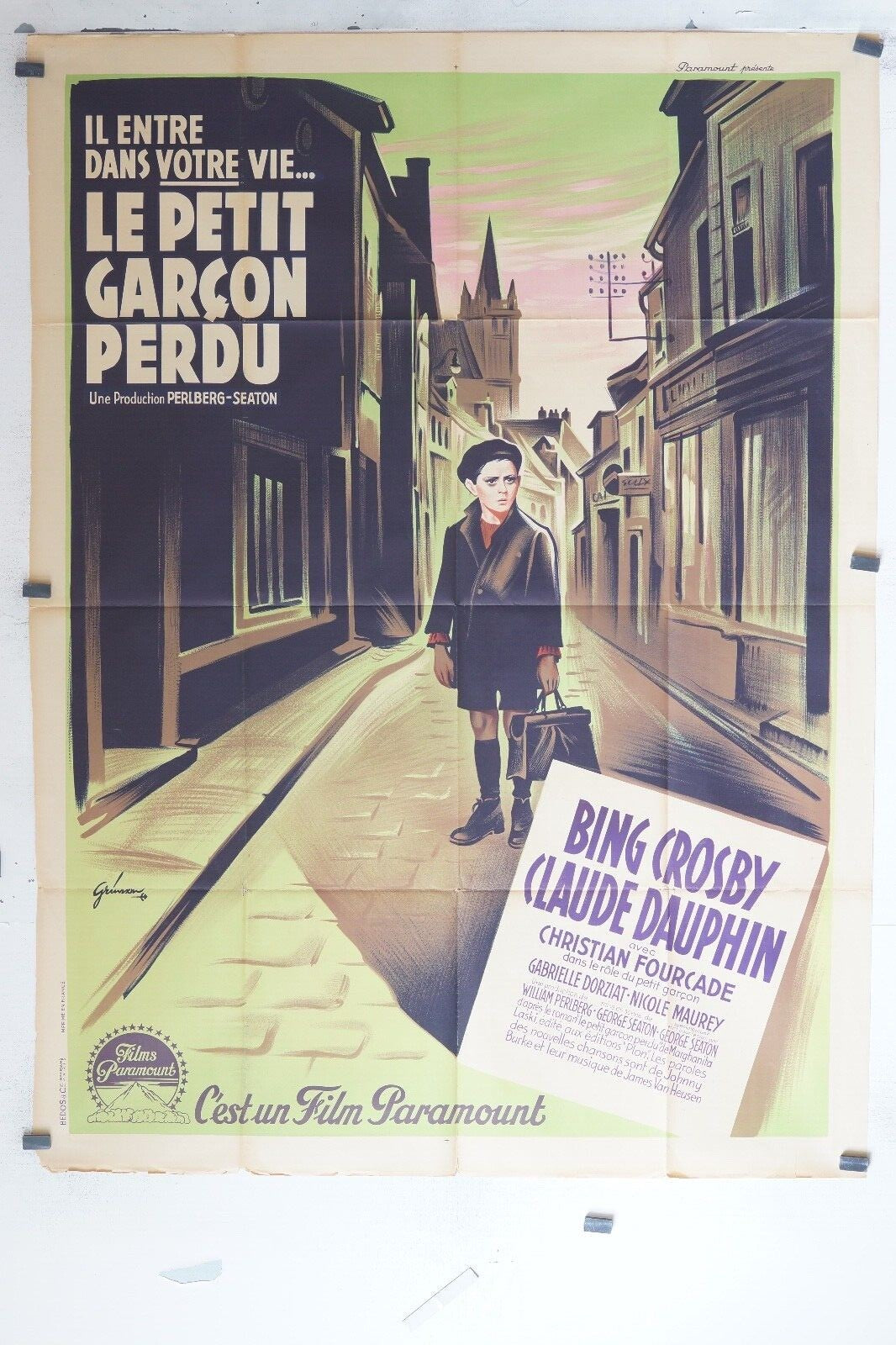 PETIT GARCON PERDU (LE) ORIGINAL 120x160  