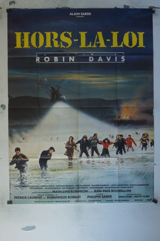 HORS-LA-LOI MOVIE POSTER ORIGINAL 120x160 ROBIN DAVIS