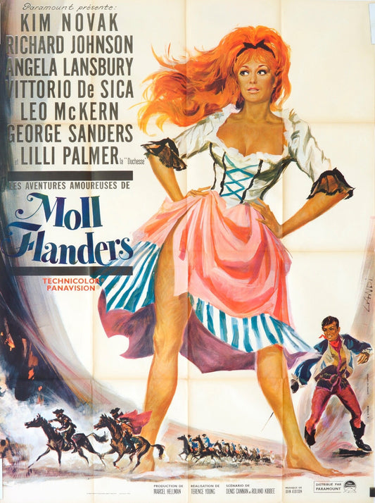 MOLL FLANDERS ORIGINAL MOVIE POSTER 120x160 KIM NOVAK