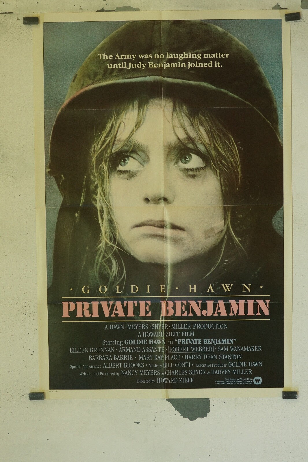 PRIVATE BENJAMIN (70X100) ORIGINAL MOVIE POSTER EILEEN BRENNAN – ARMAND ASSANTE