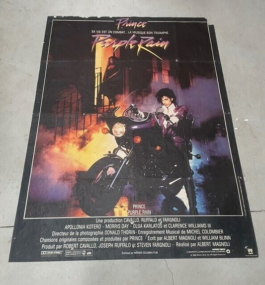 PURPLE RAIN, PRINCE, MOVIE POSTER ORIGINAL 120x160