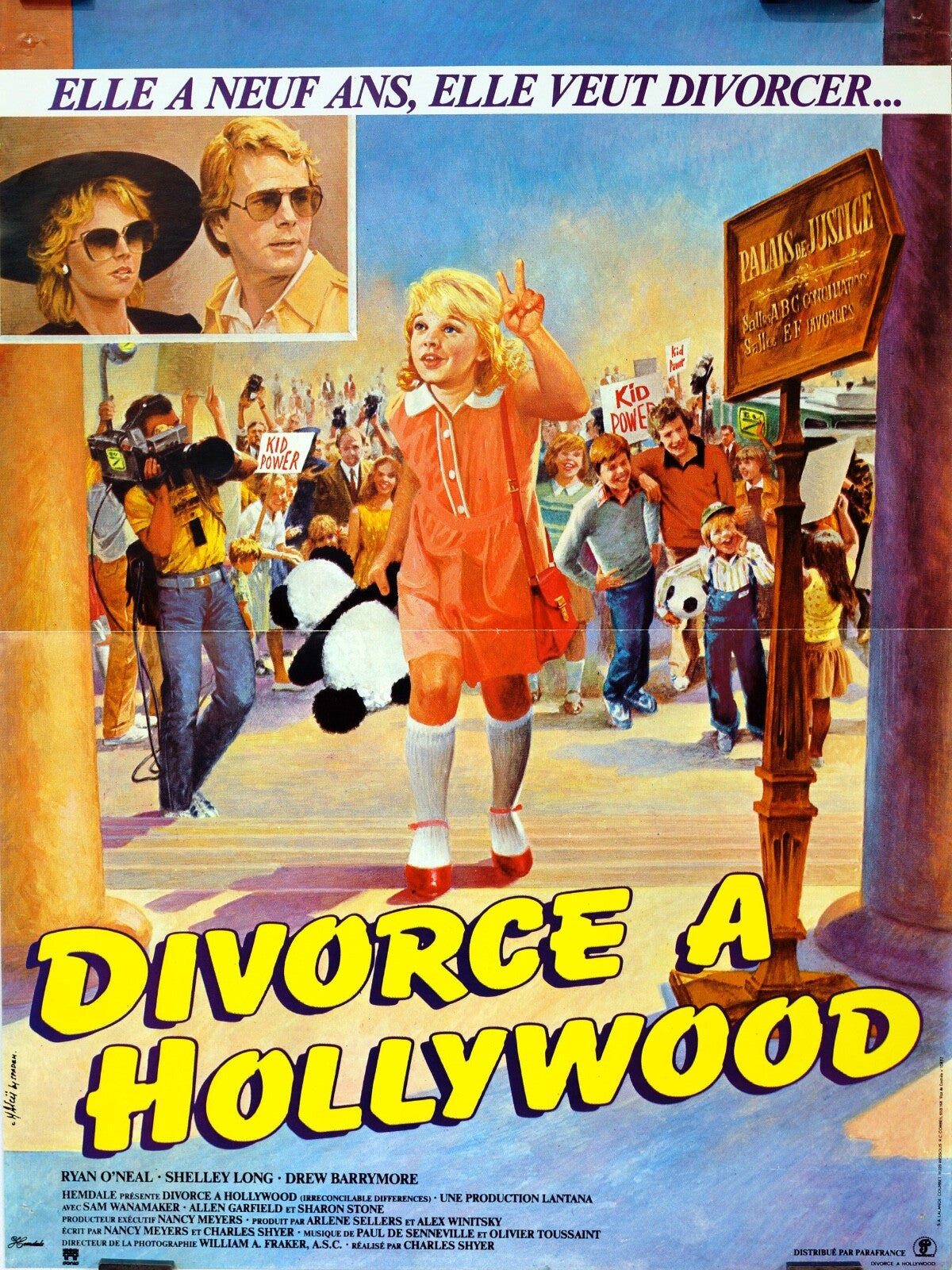 DIVORCE A HOLLYWOOD (French Version) ORIGINAL 40x60 Irreconcilable Differences