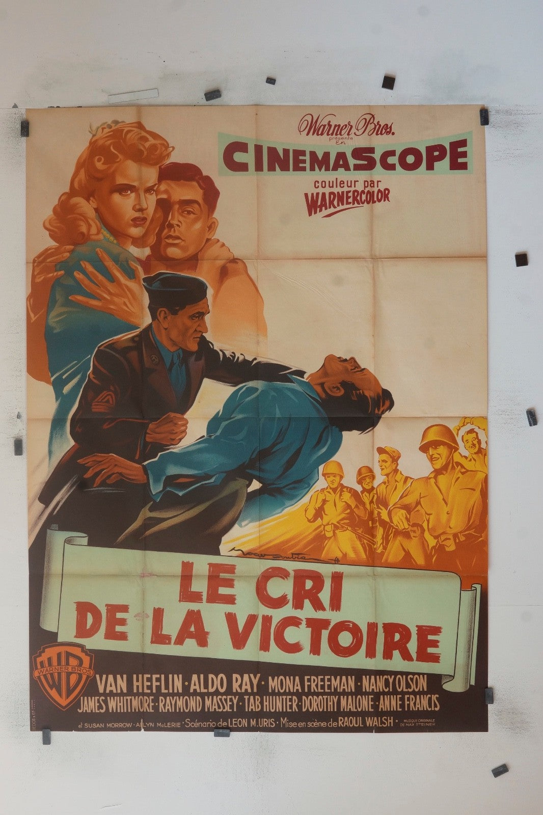 LE CRI DE LA VICTOIRE VAN HELFIN MOVIE POSTER ORIGINAL 120x160