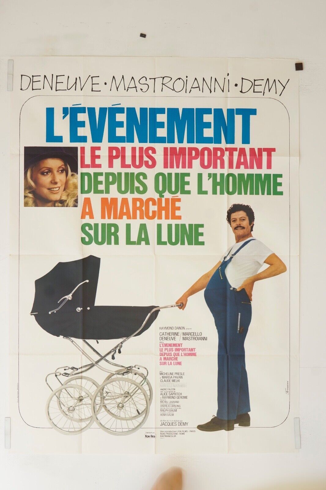 ENLÈVEMENT MOVIE POSTER ORIGINAL (120X160) TELLY SAVALAS