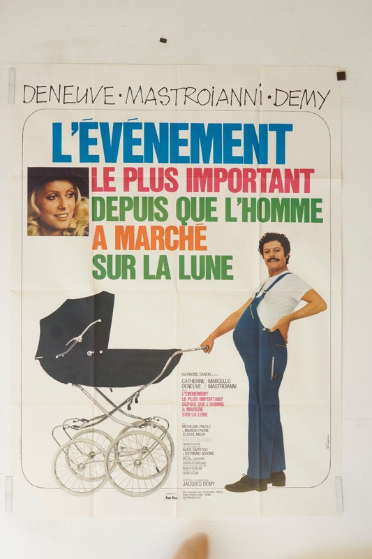 ENLÈVEMENT MOVIE POSTER ORIGINAL (120X160) TELLY SAVALAS