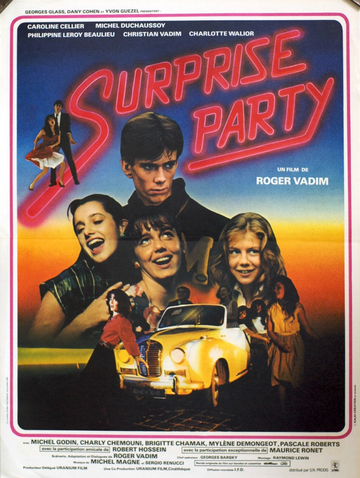 SURPRISE PARTY (POSTER ORIGINAL) 40X60 ROGER VADIM