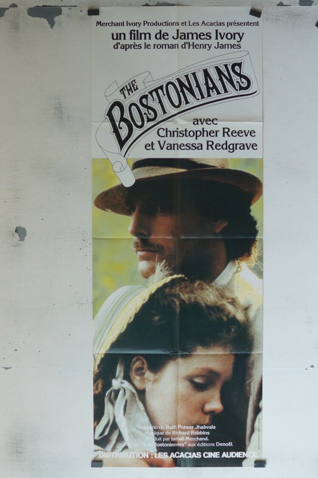 THE BOSTONIANS ORIGINAL 60x160 CHRISTOPHER REEVE