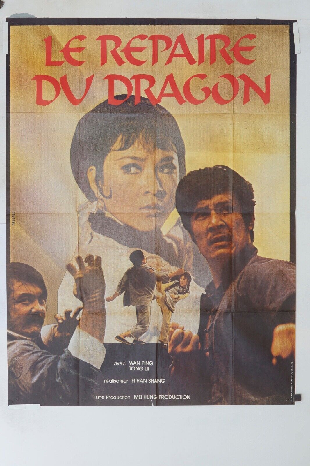 LE REPAIRE DU DRAGON MOVIE POSTER ORIGINAL (120X160) SYDNE ROME