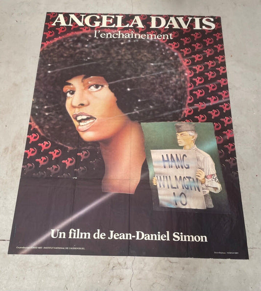 ANGELA DAVIS ORIGINAL 120x160 JEAN-DANIEL SIMON