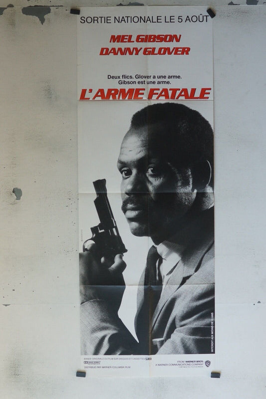 L’ARME FATALE POSTER ORIGINAL 60x160 MEL GIBSON