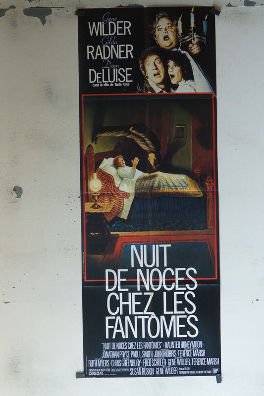 NUIT DE NOCES CHEZ LES FANTÔMES ORIGINAL 60x160 GENE WILDER