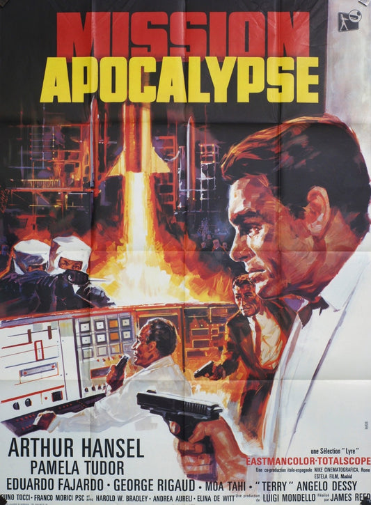MISSION APOCALYPSE ARTHUR HANSEL MOVIE POSTER ORIGINAL 120x160